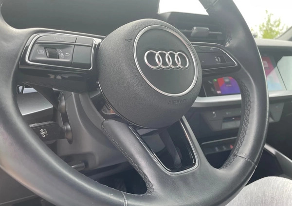 Audi A3 cena 88199 przebieg: 58254, rok produkcji 2021 z Wolbrom małe 56